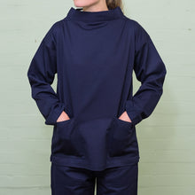 Load image into Gallery viewer, The Classic Garden Smock - Ticking Stripe