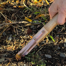 Load image into Gallery viewer, The Celtic Farm Copper Hoop Weeder — Oak Handle.