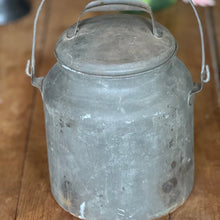 Load image into Gallery viewer, Antique Metal Milk Canister w/ Removable Top | Great for Flowers - The Celtic Farm
