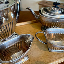 Load image into Gallery viewer, Antique Sheffield Silver Plated 4 Piece Tea &amp; Coffee Set - The Celtic Farm