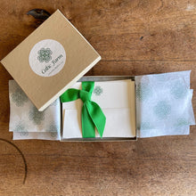 Load image into Gallery viewer, Boxed Celtic Knot Stationery - Irish Note Cards and Envelopes (10) - The Celtic Farm