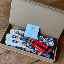 Load image into Gallery viewer, Garden Gift Box - Gloves and Needle Snips - The Celtic Farm