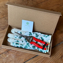 Load image into Gallery viewer, Garden Gift Box - Gloves and Needle Snips - The Celtic Farm