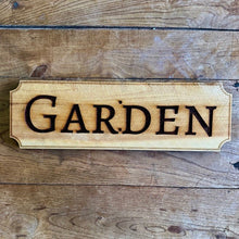 Load image into Gallery viewer, Garden Sign - Made in USA with American Cedar - The Celtic Farm