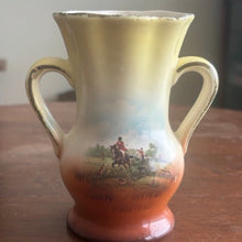 Load image into Gallery viewer, Hunter Scene Vase from Czechoslovakia - The Celtic Farm