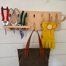 Load image into Gallery viewer, Maple Garden Tool Organizer – Starter Kit - The Celtic Farm