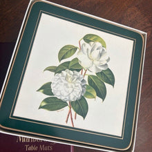 Load image into Gallery viewer, Marlboro Placemat– Camelias set of six - The Celtic Farm