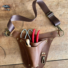 Load image into Gallery viewer, Ultimate Leather Garden Tool Belt &amp; Holder - Extra Rivet Reinforced, Master Gardener Designed - The Celtic Farm