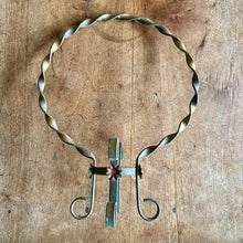 Load image into Gallery viewer, Unique Vintage Loop Candle Holders - The Celtic Farm