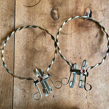 Load image into Gallery viewer, Unique Vintage Loop Candle Holders - The Celtic Farm