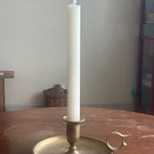 Load image into Gallery viewer, Vintage Brass Handled Candle Holder - The Celtic Farm