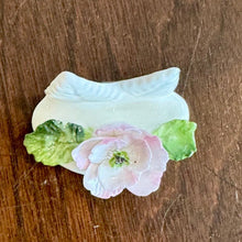 Load image into Gallery viewer, Vintage Coalport Flower Place Card Holders | Bone China - The Celtic Farm
