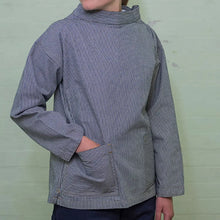Load image into Gallery viewer, The Classic Garden Smock - Ticking Stripe