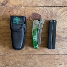 Load image into Gallery viewer, Engraved Gardener's Multi-Tool Gift Box - Tool, Case and Sharpener - The Celtic Farm