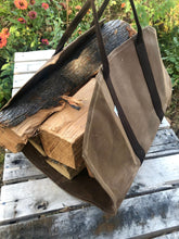 Load image into Gallery viewer, firewood tote and bag