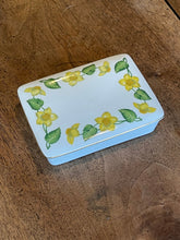 Load image into Gallery viewer, Floral Wedgewood Kingcup Bone China Trinket Box