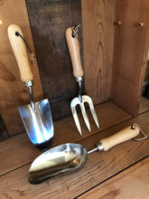 Load image into Gallery viewer, Garden Hand Tool Set - Hardwood and Stainless - The Celtic Farm
