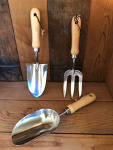 Load image into Gallery viewer, Garden Hand Tool Set - Hardwood and Stainless - The Celtic Farm