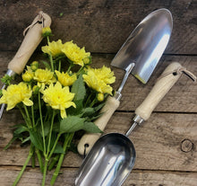Load image into Gallery viewer, Garden Hand Tool Set - Hardwood and Stainless - The Celtic Farm