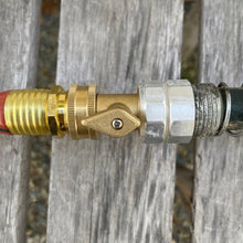 Load image into Gallery viewer, Garden Hose Brass Shutoff Valve - The Celtic Farm