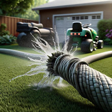 Load image into Gallery viewer, My mower cut my hose and how can i fix it