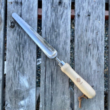 Load image into Gallery viewer, Garden Widger &amp; Transplanting Seeding Tool - Stainless and Hardwood - The Celtic Farm