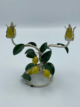 Load image into Gallery viewer, Italian Lemon Toleware Candle Holder - The Celtic Farm