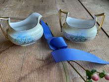 Load image into Gallery viewer, Limoges Floral Cream and Sugar Set (T &amp; V) - The Celtic Farm