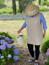 Load image into Gallery viewer, Linen Apron - French Style Crossback - The Celtic Farm