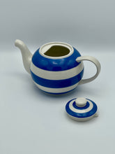 Load image into Gallery viewer, Mother's Day Tea Set - Cornishware - Betty Teapot and Two Mugs - The Celtic Farm