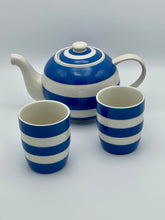 Load image into Gallery viewer, Mother's Day Tea Set - Cornishware - Betty Teapot and Two Mugs - The Celtic Farm