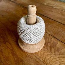 Load image into Gallery viewer, Oak String Tidy with Scissors and Twine - The Celtic Farm