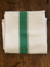 Load image into Gallery viewer, Striped Cotton Kitchen Towel Set (3) - High Weight Cotton Dish Towel Set with Herringbone Weave - The Celtic Farm