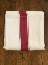 Load image into Gallery viewer, Striped Cotton Kitchen Towel Set (3) - High Weight Cotton Dish Towel Set with Herringbone Weave - The Celtic Farm