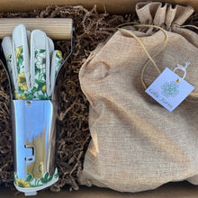 Load image into Gallery viewer, Tulip Bulb Garden Gift Box - Tulips, Bulb Planter and Gloves - The Celtic Farm