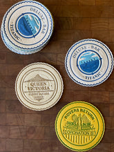 Load image into Gallery viewer, Unique Vintage English Paper Coasters - Coated Bar Mats - The Celtic Farm