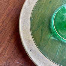 Load image into Gallery viewer, Vintage Ornamental Glass Sandwich Plate - The Celtic Farm