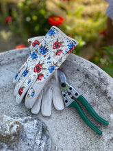 Load image into Gallery viewer, Women's Floral Gardening and Project Gloves "The Caroline" - The Celtic Farm