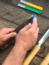 Load image into Gallery viewer, Woodworking Tool Sharpener Set - Diamond Hone Sharpening Paddles for Drill Bits, Router Bits, Chisels and Blades - The Celtic Farm